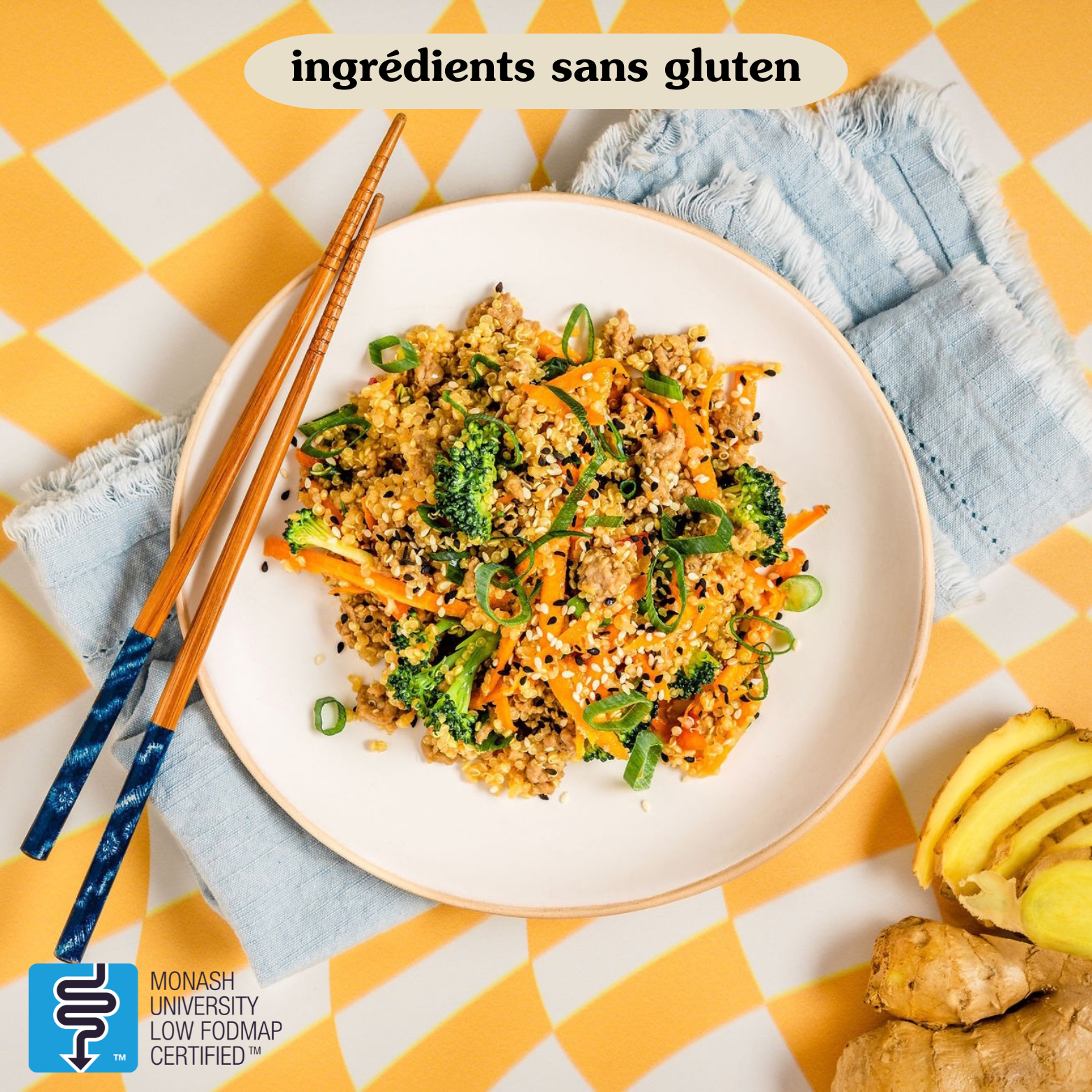 Ginger Chicken / Poulet au gingembre