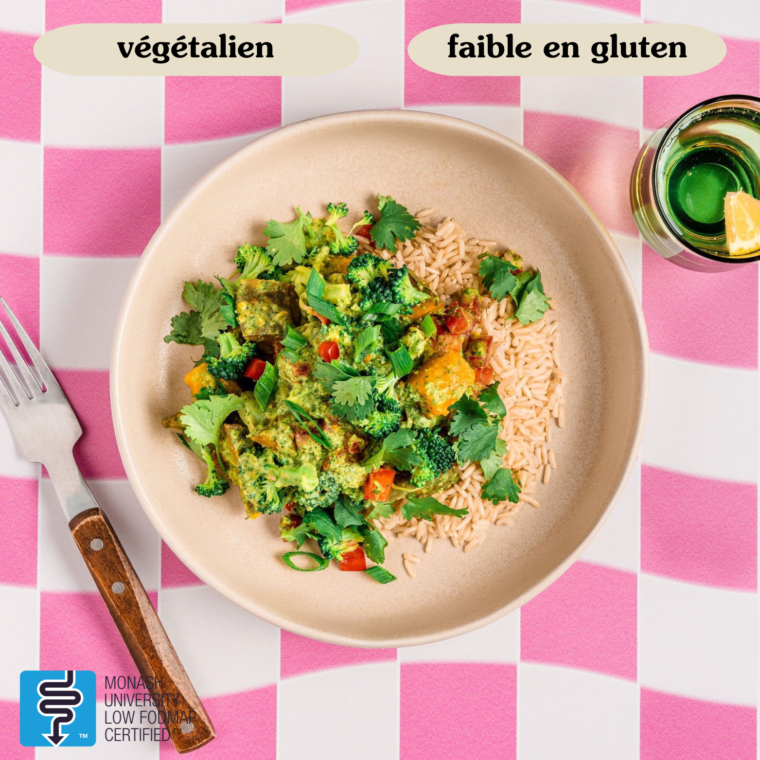 Fodmap top green curry