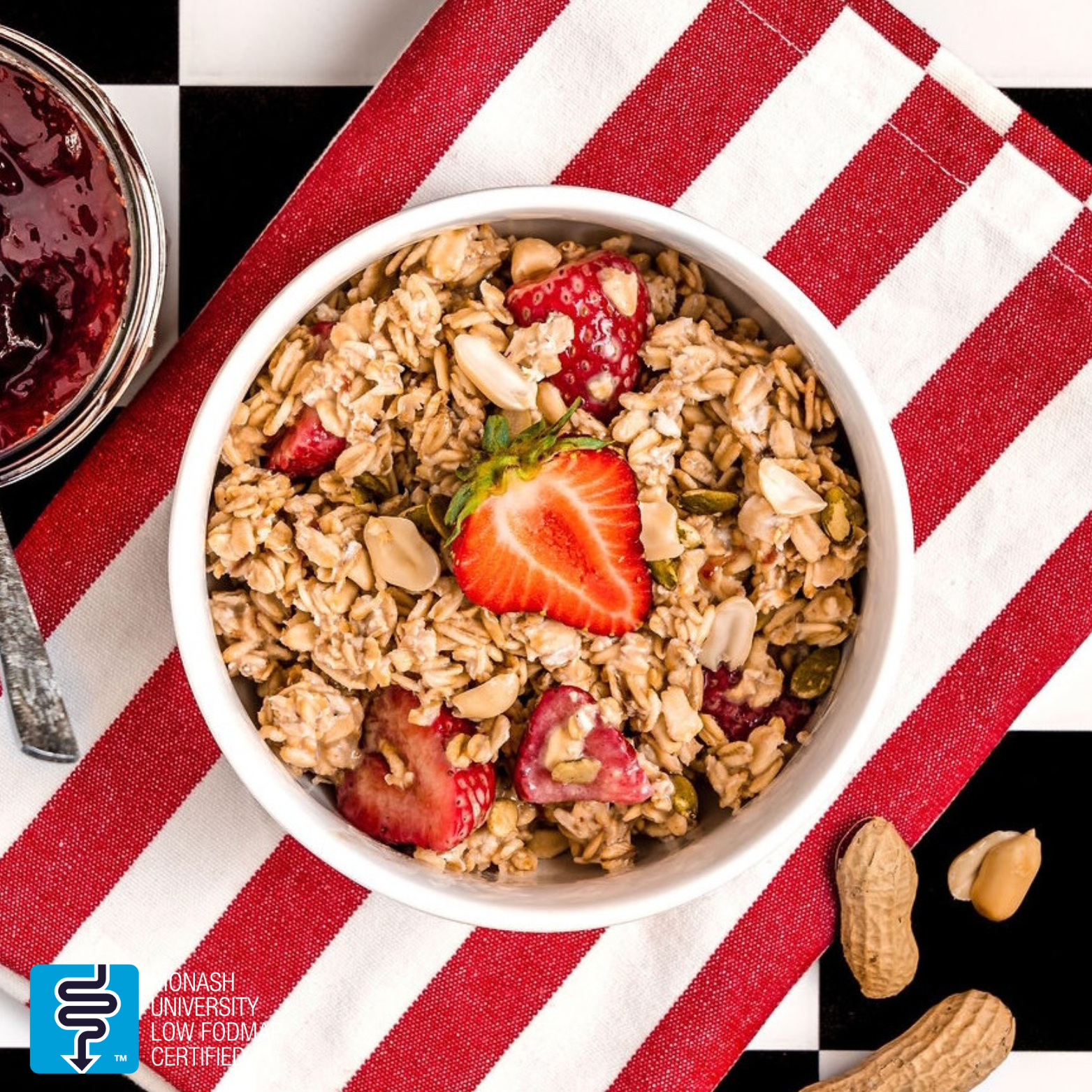 Peanut Butter & Jelly Oats