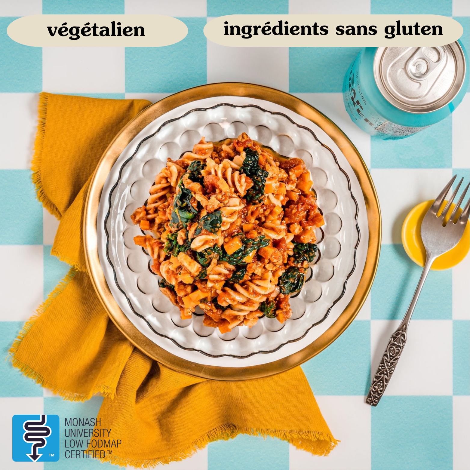Tempeh Bolognese / Tempeh Bolognaise